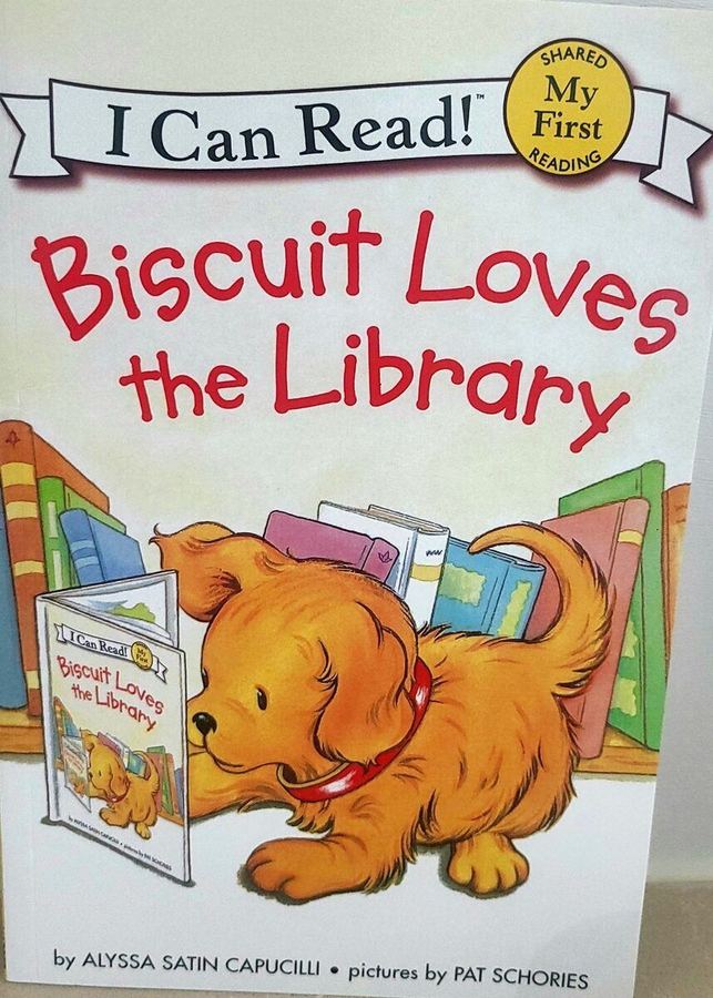 Biscuit Loves the Library 실제 표지