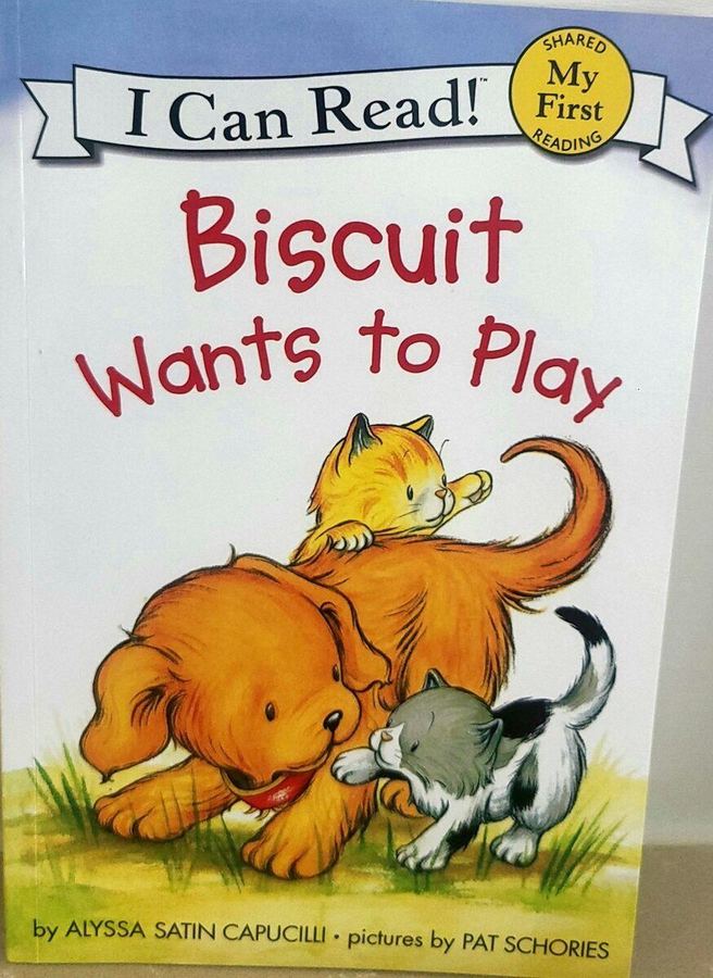 Biscuit Wants to Play 실제 표지