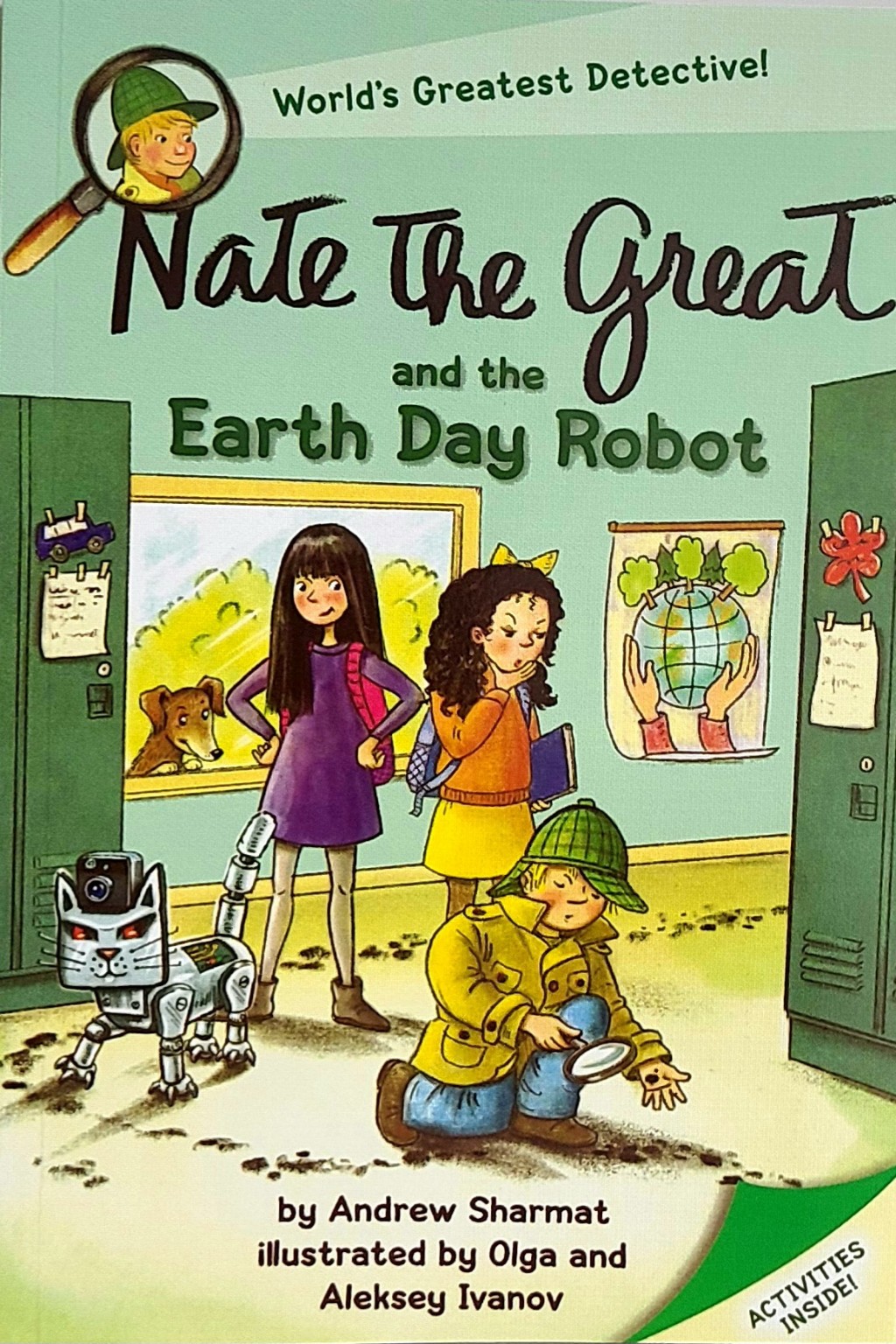 Nate the Great and the Earth Day Robot 표지