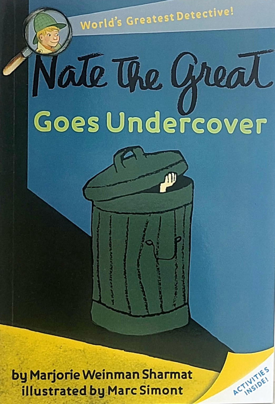Nate the Great Goes Undercover 표지