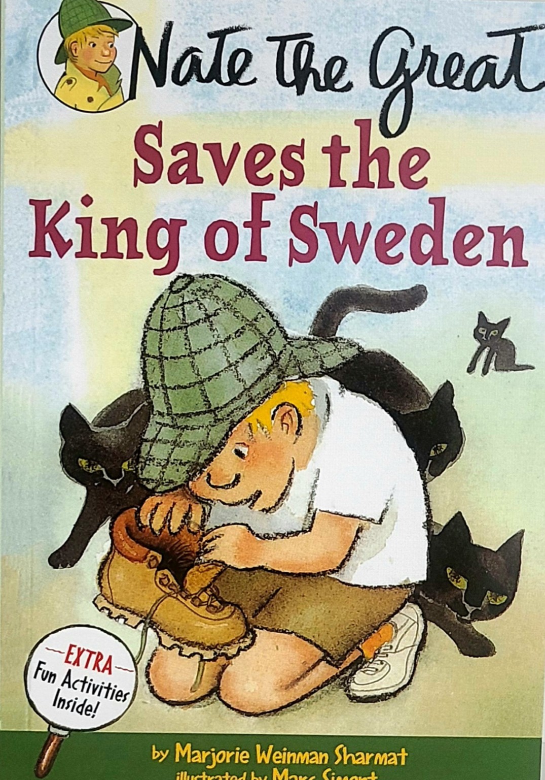 Nate the Great Saves the King of Sweden 표지