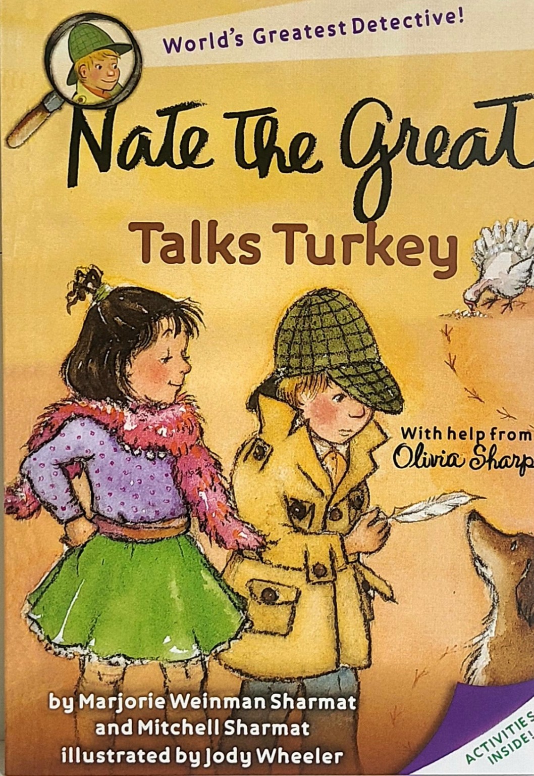 Nate the Great Talks Turkey 표지