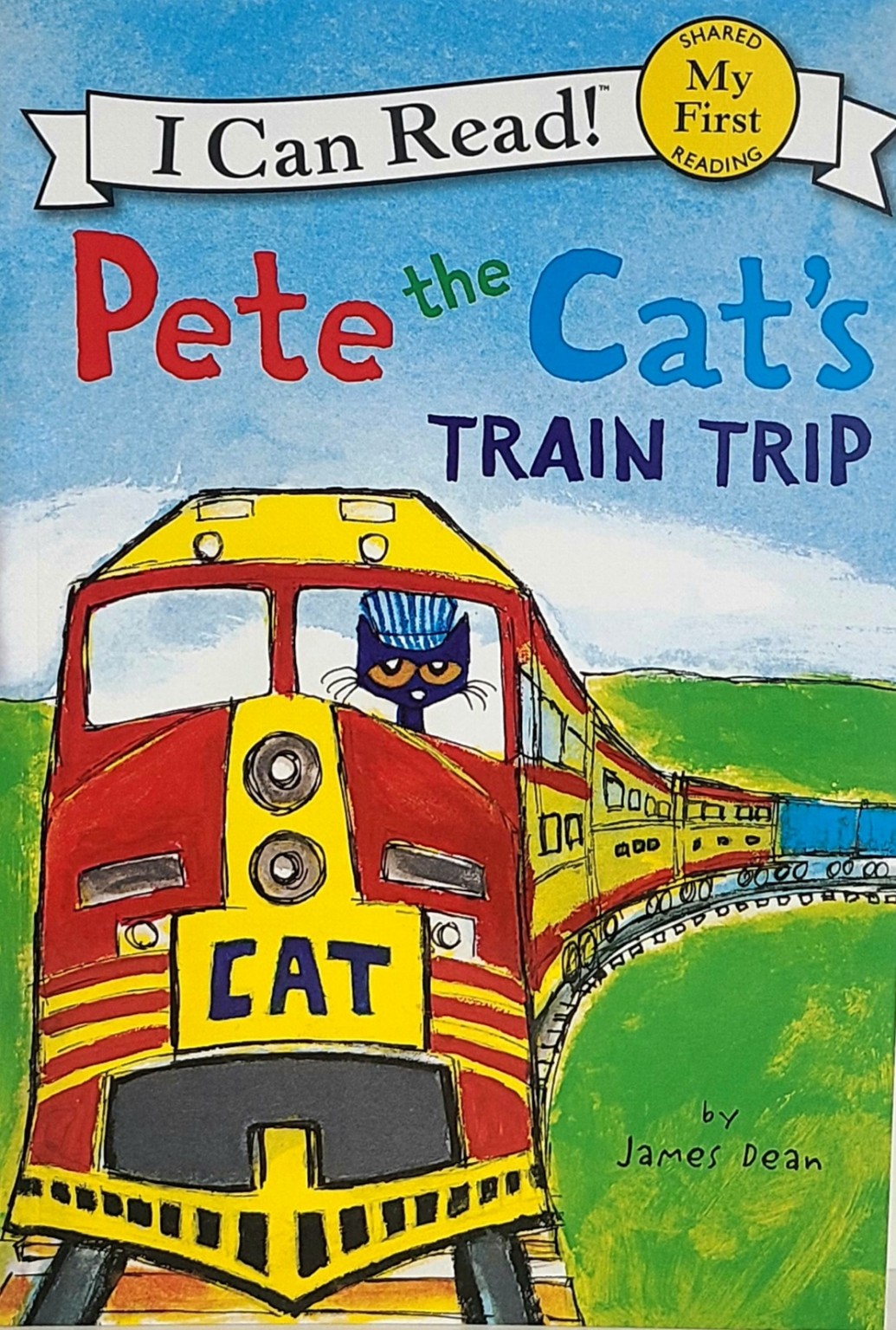 Pete the Cat's Train Trip 표지