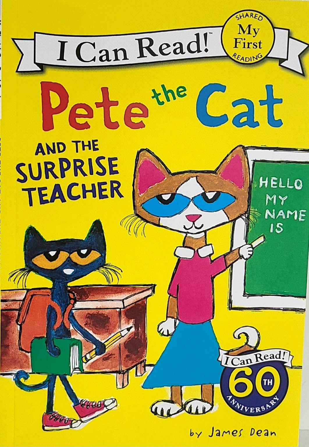 Pete the Cat and the Surprise Teacher 표지